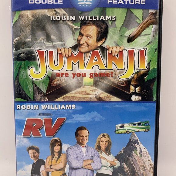 Jumanji / RV DVD Movie Double Feature Rated PG Sony Pictures - Picture 1 of 5